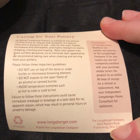 ⭐️LONGABERGER TRAVEL CUP⭐️ - Picture 7 of 12